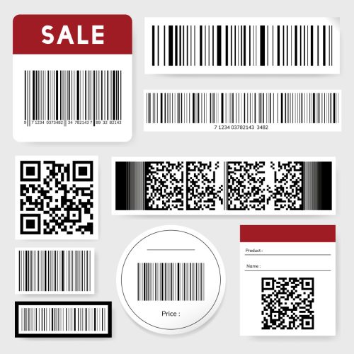 Vonalkód és QR kódos címkék